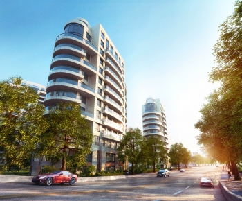 Modern Residential Building-ID:170624021