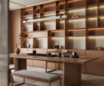 New Chinese Style Tea House-ID:114449985