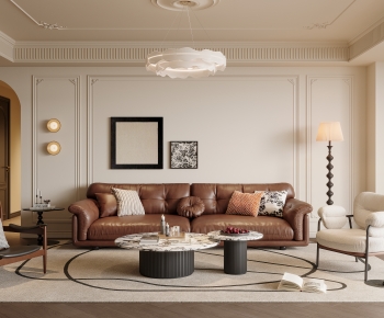 French Style A Living Room-ID:894838095