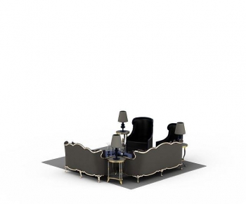 European Style Sofa Combination-ID:980739126