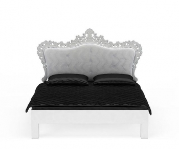 European Style Double Bed-ID:295128113