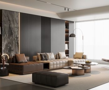 Modern A Living Room-ID:322381021