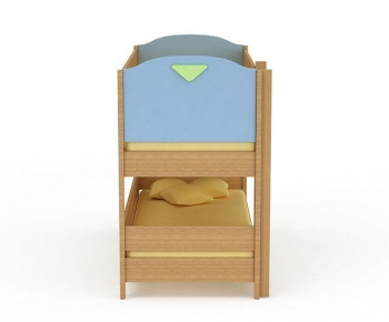 Mediterranean Style Bunk Bed-ID:265239008