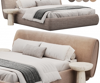 Modern Double Bed-ID:151825904