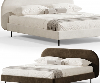 Modern Double Bed-ID:160973074
