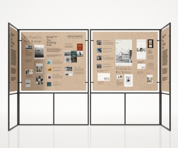 Modern Guide Board/bulletin Board-ID:667778023