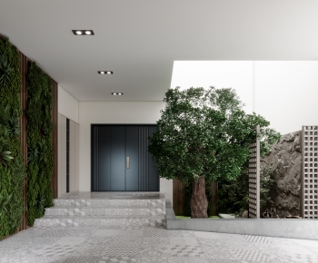 Modern Courtyard/landscape-ID:514070998