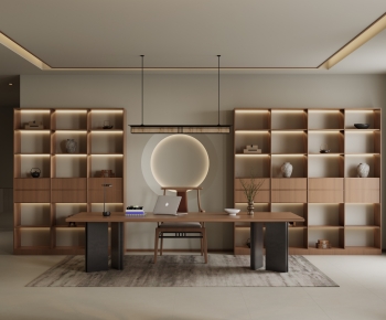 New Chinese Style Study Space-ID:217046981