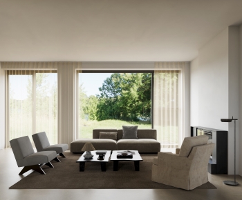 Modern A Living Room-ID:430367956