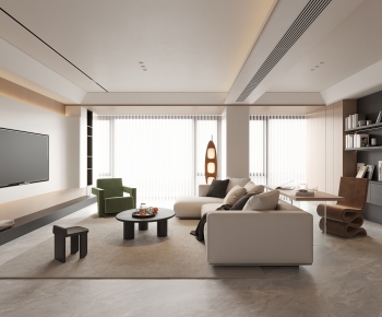 Modern A Living Room-ID:155174029