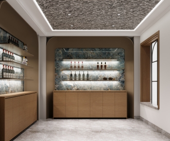 Modern Wine Cellar/Wine Tasting Room-ID:802750654