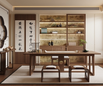 New Chinese Style Study Space-ID:117705119