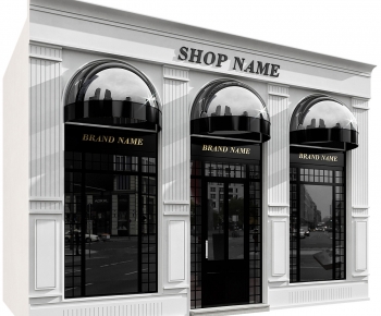 French Style Facade Element-ID:838368892