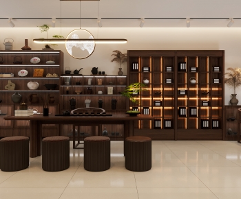 New Chinese Style Tea House-ID:121104965