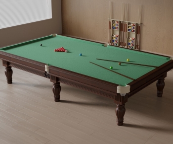 Modern Pool Table-ID:668535959