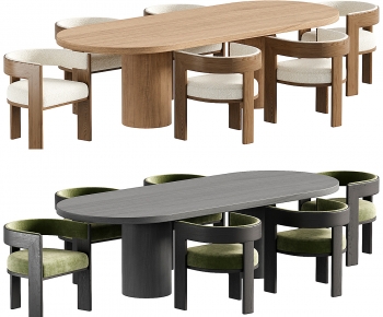 Modern Dining Table And Chairs-ID:438492062