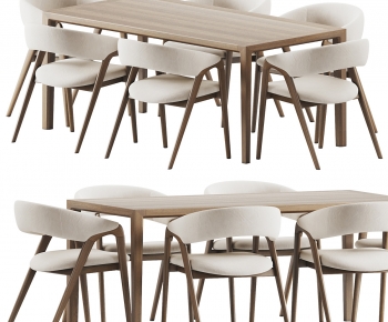 Modern Dining Table And Chairs-ID:226442107