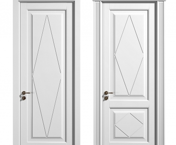 Simple European Style Single Door-ID:524320642
