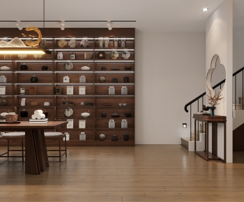 New Chinese Style Teahouse Tea House-ID:574548016