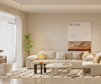 Modern A Living Room-ID:313474892