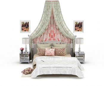 European Style Double Bed-ID:224064118
