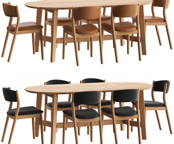 Modern Dining Table And Chairs-ID:939757117