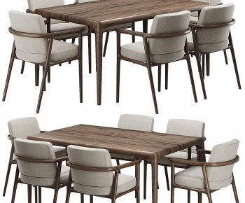 Modern Dining Table And Chairs-ID:632888085