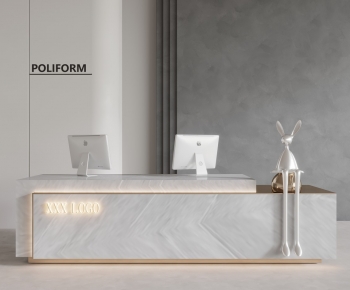 Modern Reception Desk-ID:194014077