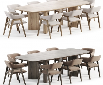 Modern Dining Table And Chairs-ID:849102022