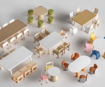 Modern Children's Table/chair-ID:988490695