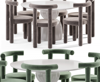 Modern Dining Table And Chairs-ID:193677903