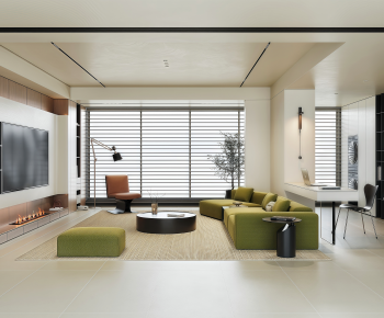 Modern A Living Room-ID:629318955