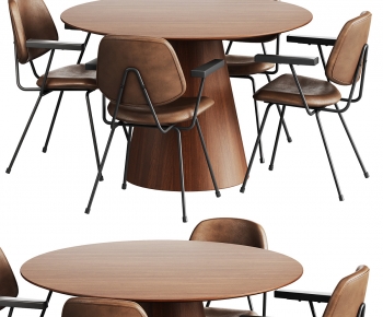 Modern Dining Table And Chairs-ID:165556918