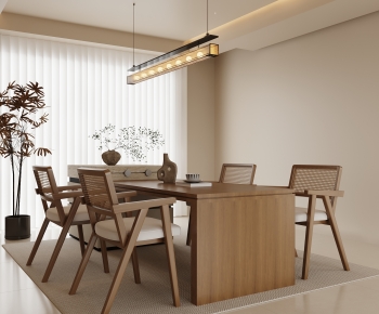 New Chinese Style Dining Table And Chairs-ID:992321017