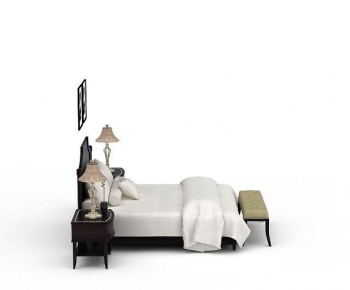 European Style Double Bed-ID:492034917