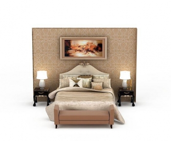 European Style Double Bed-ID:516145948