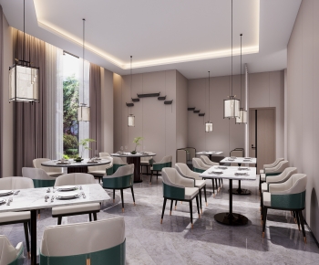 New Chinese Style Dining Room-ID:781972892