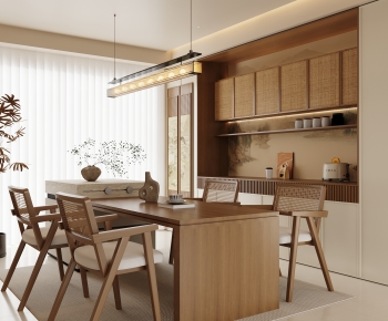 New Chinese Style Dining Room-ID:955244063
