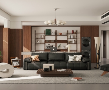 Modern A Living Room-ID:582530983