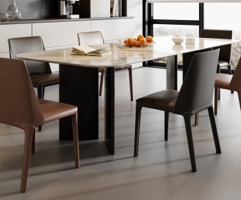 Modern Dining Table And Chairs-ID:547997953