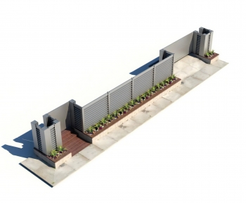 Modern Fence-ID:769586097