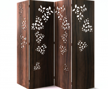 Modern Wooden Screen Partition-ID:701524978