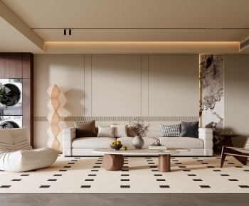 Modern A Living Room-ID:726391081