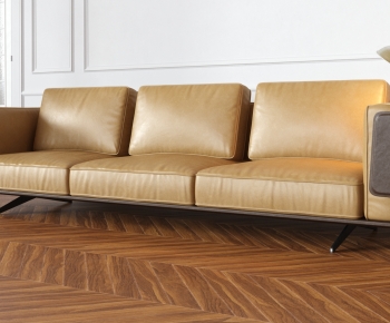 Modern Three-seat Sofa-ID:728700272
