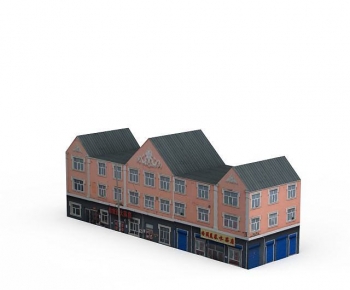 Modern Appearance Of Commercial Building-ID:754134891