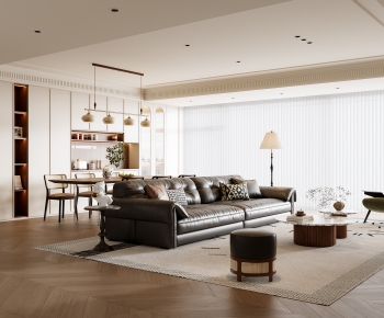 French Style A Living Room-ID:934533126