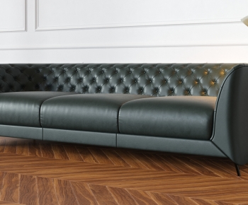Modern Three-seat Sofa-ID:234463934
