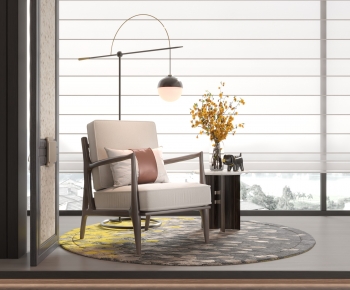 New Chinese Style Lounge Chair-ID:834003934