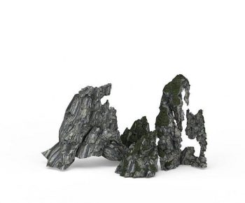 Modern Rockery Waterscape-ID:665683987