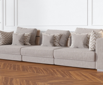 Modern Three-seat Sofa-ID:696041114